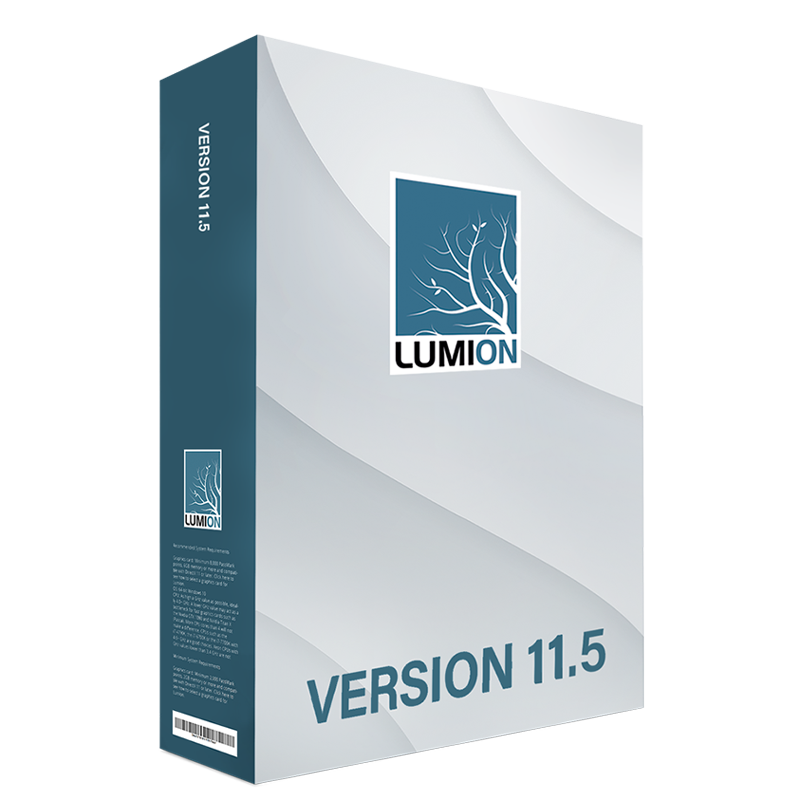 Lumion 3D rendering software